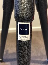 GITZO G1120 MK2 tripod with Gitzo G1276 Ballhead 