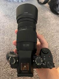 LUMIX G7 100-300MM O.I.S Powered lens With attachments!