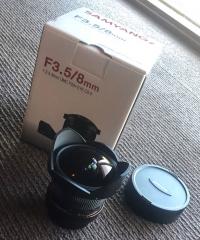 SamYANG 8mm 3.5/F Fisheye Lens (Canon Mount)