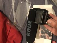 Canon Eos M50 + Rode Mic + EF to M adapter + Canon EF 50mm Lens