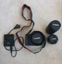 Canon EOS 600D camera (including x2 lenses & other accessories) 