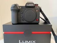 Panasonic S1H body with Lumix S PRO 50mm 1.4 and Lumix 24-105 f4 lens