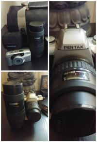 Pentax MZ 5 and Olympus Citia 160