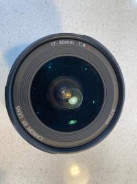 Canon 17-40 F4L USM lens Canon 17-40 F4L USM lens