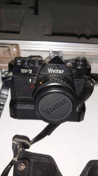 VIVITAR XV3 AND COMPLETE SET OF LENS 