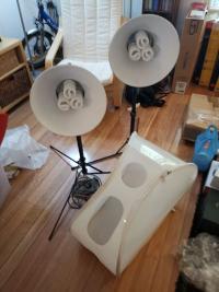 2 Photography Lights BOWENS Tri-Lite, and Cocoon