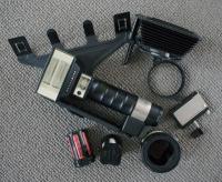 Hasselblad camera and lenses. Hasselblad camera and lenses.