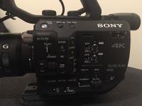 Sony FS5 camera with lens