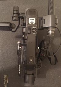 Sony FS5 camera with lens