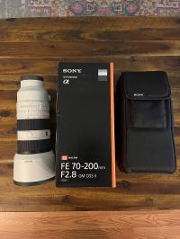 Sony - FE 70-200mm F2.8 GM OSS II Full-Frame Telephoto Zoom G Master E mount