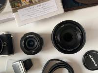 Olympus Pen EPL8 with acc. and gear 