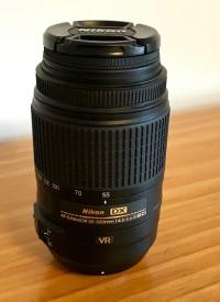 Nikon AF-S NIKKOR 55-300mm f1:4.5-5.6 G ED VR Lens.