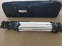 Heavy Duty Miller Tripod 2-Stage Alloy, Fluid Head Compass 15, Pan Handle, and Tripod Cover Heavy Duty Miller Tripod 2-Stage Alloy, Fluid Head Compass 15, Pan Handle, and Tripod Cover