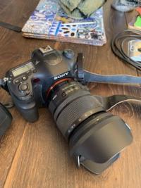 A99 Sony camera with lenses A99 Sony camera with lenses