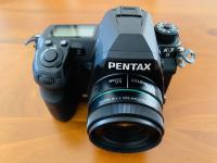 Pentax K3 ii DSLR - with two primes and two telephoto lenses
