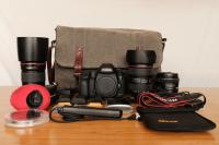  Canon 5D mark iii kit inc 3 lenses and lots of extras