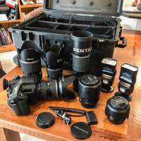 Pentax 645 medium format camera kit Pentax 645 medium format camera kit