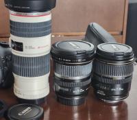 Canon EOS 7D with Canon lenses