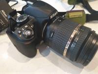 Nikon D3100 & Tamron 18mm - 270mm Lens & Panasonic Lumix DMC FT10