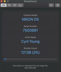  Mint Nikon D5 DSLR Camera Body Only Dual CF Type Slots