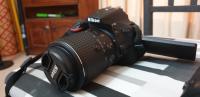 Nikon D D5600 Camera Kit w/ AF-P VR 55-200mm Lens Nikon D D5600 Camera Kit w/ AF-P VR 55-200mm Lens