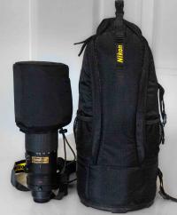 Nikon Nikkor AF-S 200-400mm f/4 G VR lens. Nikon Nikkor AF-S 200-400mm f/4 G VR lens.