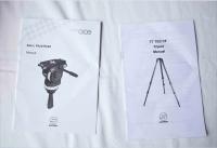 Sachtler 75/2 Carbon Fibre Tripod Legs, Ace L fluid Head - as new