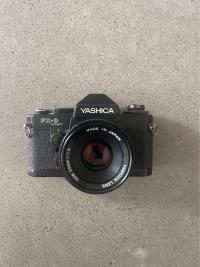 Yashica FXD Film Camera 50mm Lens f. 1.9