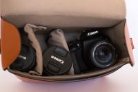 DSLR camera bag, Brand New crossbody messenger style 