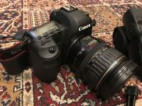 canon 5D mark ii with Canon 28-135mm lens