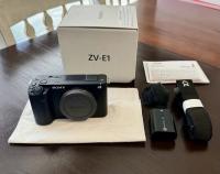 Sony ZV-E1 Mirrorless Camera (Black)