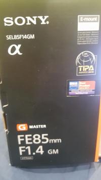 Sony FE 85mm f/1.4 G Master Lens