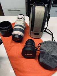 Canon 5D Mk3 with Canon L series lenses