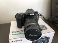 Canon 70D with 18-135mm Kit lens
