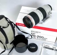 Canon EF 70-200mm f/2.8L IS II USM w/ Lens Case, Hood, Filter AS NEW Canon EF 70-200mm f/2.8L IS II USM w/ Lens Case, Hood, Filter AS NEW