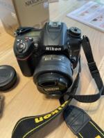 Nikon D7200 plus lens - only 870 shutter count! 