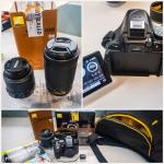 Nikon D5200 camera bundle inc. 2 lenses.