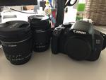 Canon 700D + 18-55 mm kit lens + 10-18 mm