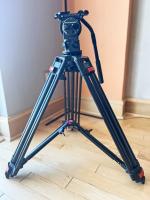 O&#039;Connor Ultimate AV Head &amp; 25L Carbon Fibre 2 Stage Tripod with spreader