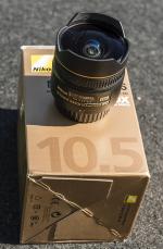 Nikkor 10.5mm fisheye DX lens