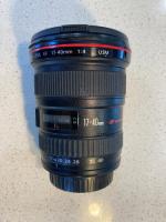 Canon 17-40 F4L USM lens