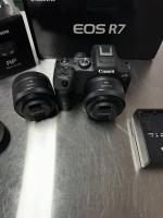 Canon EOS R7 32.5MP w/RF 16mm f/2.8 STM and RF 50mm f1.8mm