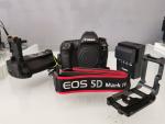Canon EOS 5D Mark IV 30.4MP Digital SLR Camera with battery grip and mount