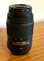 Nikon AF-S NIKKOR 55-300mm f1:4.5-5.6 G ED VR Lens.