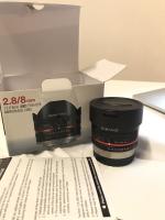 Samyang 8mm f/2.8 UMC MF AS IF Lens for Fujifilm