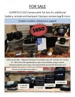 Olympus E520 for sale due to upgrade